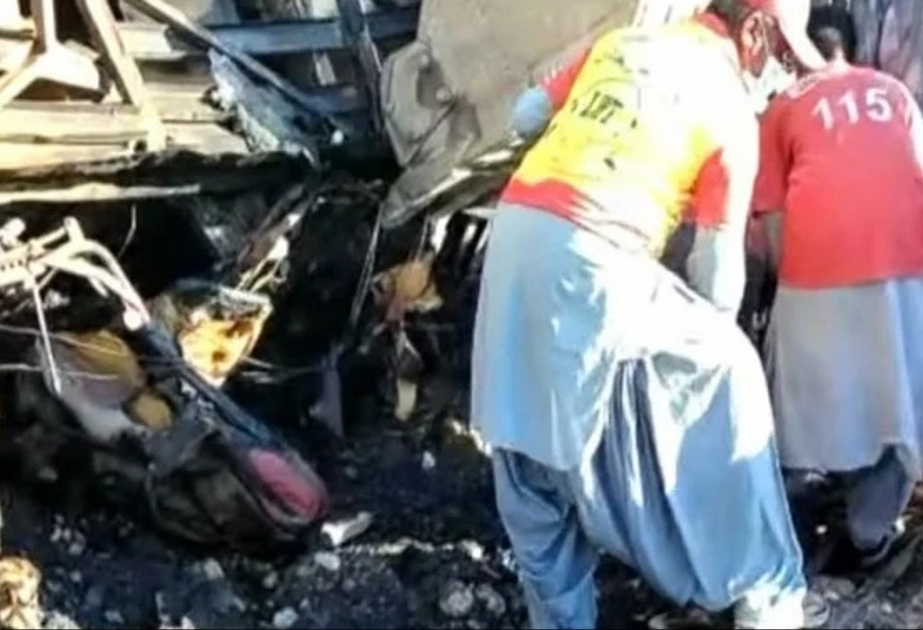 Pakistanda avtobus qəzası nəticəsində azı 41 nəfər ölüb