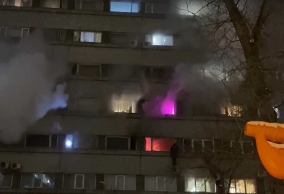 Moskvada hoteldə yanğın olub: 6 nəfər ölüb