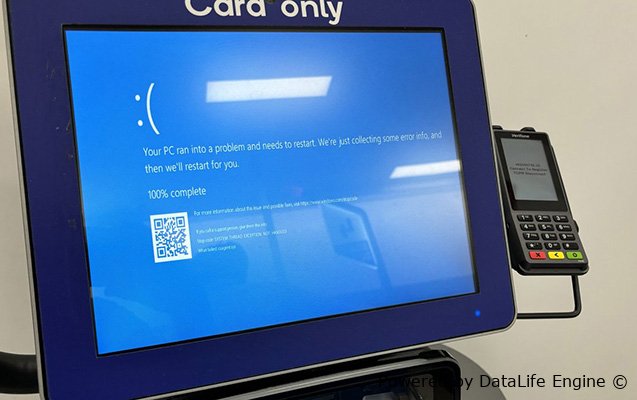 “Windows 10”da xəta, hava limanları uçuşları dayandırdı - Fotolar