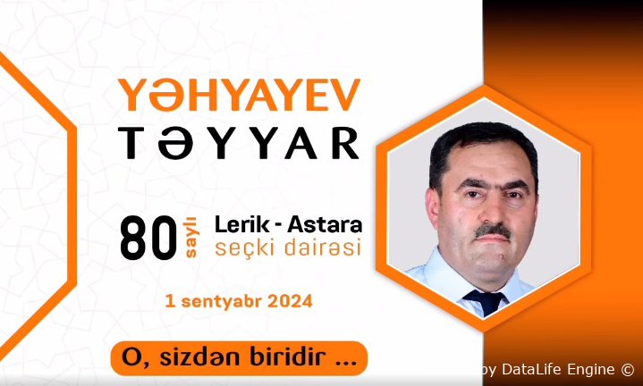 Bu gün 80 saylı Lerik-Astara seçki dairəsindən deputatlığa namizəd Təyyar Yəhyayev seçicilərlə görüşlərinə start verib.