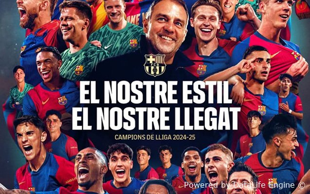 “Barselona” İspaniya çempionu oldu