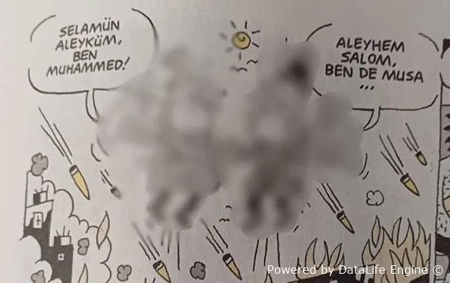 Bu karikatura Türkiyədə qalmaqala səbəb oldu
