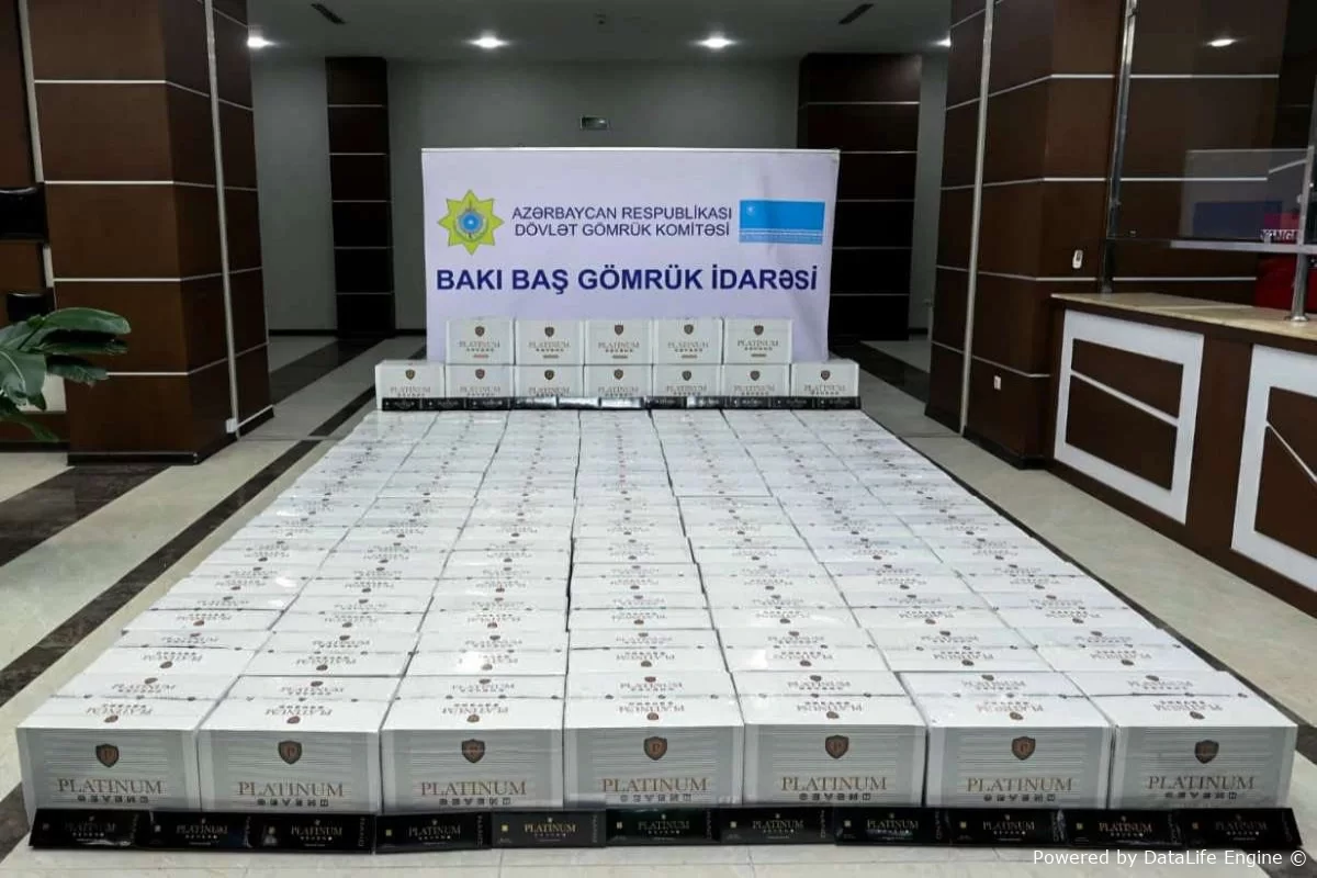 Ölkəyə qanunsuz yollarla gətirilən külli miqdarda siqaretin realizə edilməsinin qarşısı alındı