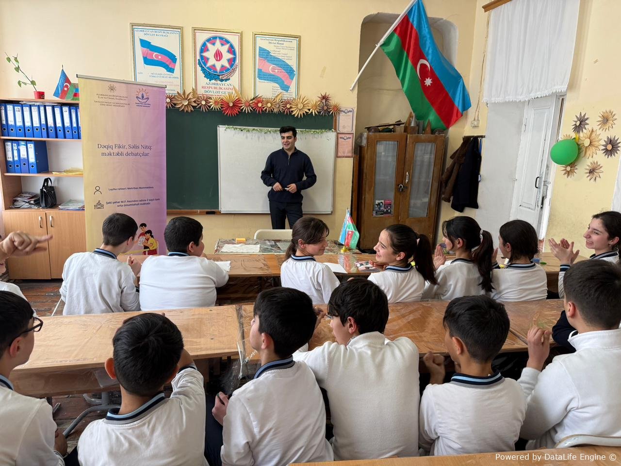 Azərbaycan Respublikasının Elm və Təhsil Nazirliyi-nin IX qrant müsabiqəsinin qalibi: “Dəqiq fikir, səlis nitq – Məktəbli debatçılar” layihəsinə start verildi