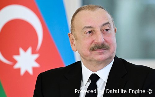 Prezident həmkarını təbrik etdi