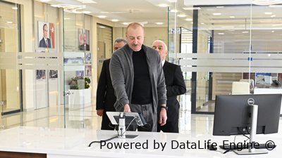 Prezident "Abşeron" Batareya Enerji Saxlanc Mərkəzinin açılışında iştirak etdi