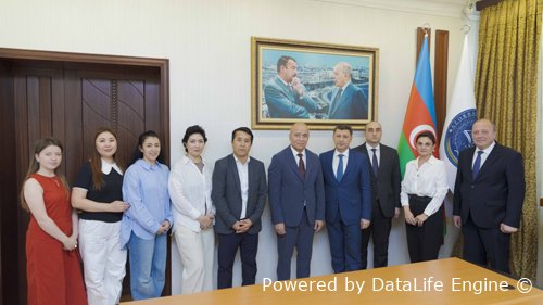 Daşkənd Dövlət Tibb Universitetinin nümayəndə heyəti ilə ATU-da rektorun görüşü keçirilib