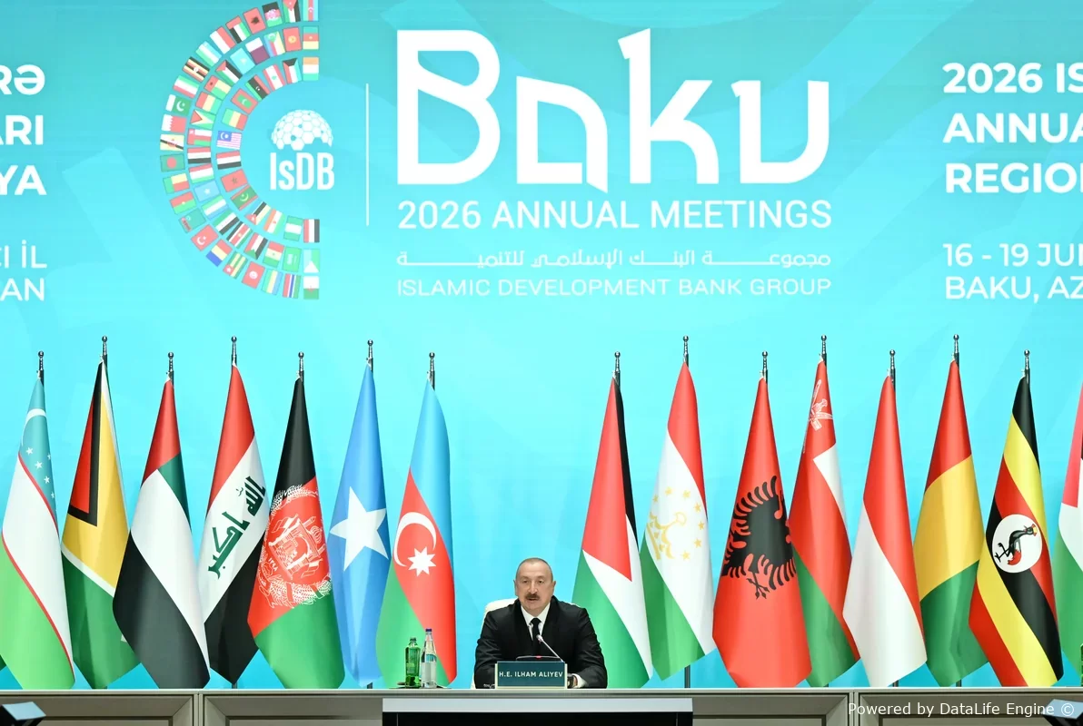 İlham Əliyev Bakıda İslam İnkişaf Bankı Qrupunun illik toplantılarının açılış mərasimində iştirak edib