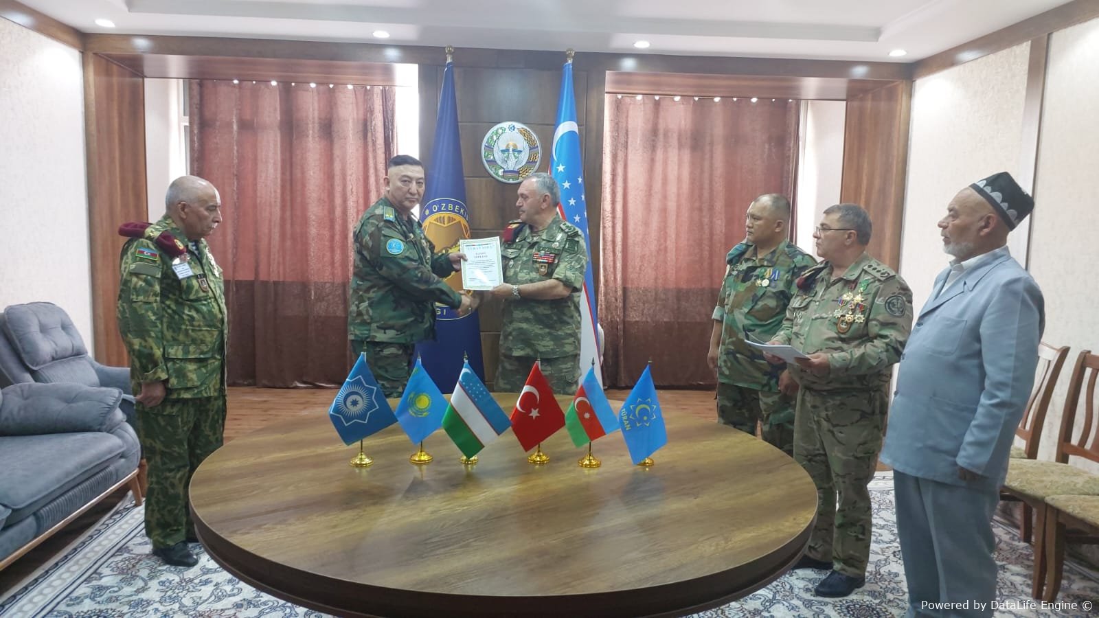 Azərbaycan-Qazaxstan müharibə veteranları Özbəkistanda işgüzar görüş keçirtdilər.