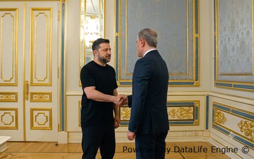 Ceyhun Bayramovla Zelenski bir arada