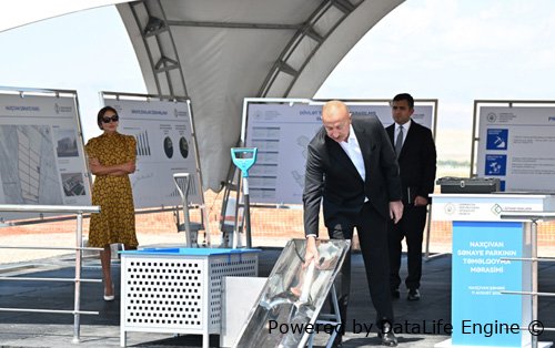 Naxçıvan Sənaye Parkının təməli qoyuldu