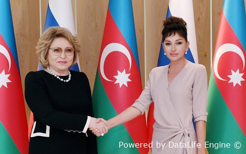 Matviyenko Mehriban Əliyevanı təbrik etdi