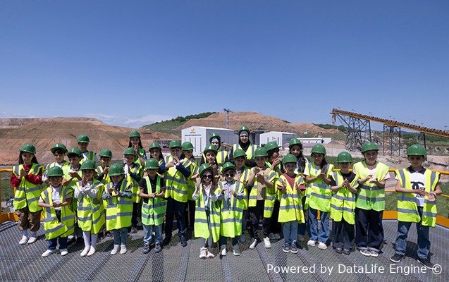 “AzerGold” əməkdaşlarının övladları üçün qızıl mədəninə ekskursiya təşkil edilib