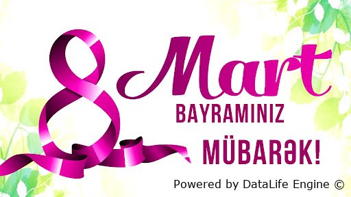 Peşəkarlıq və məsuliyyət nümunəsi – Mehman Qəhrəmanovdan 8 Mart təbriki