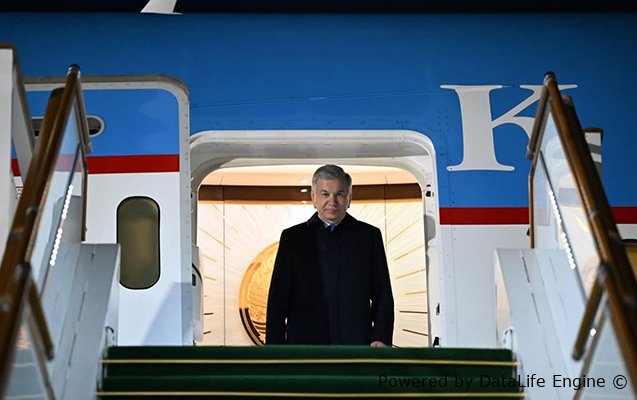 Mirziyoyev Bakı səfərindən paylaşım etdi