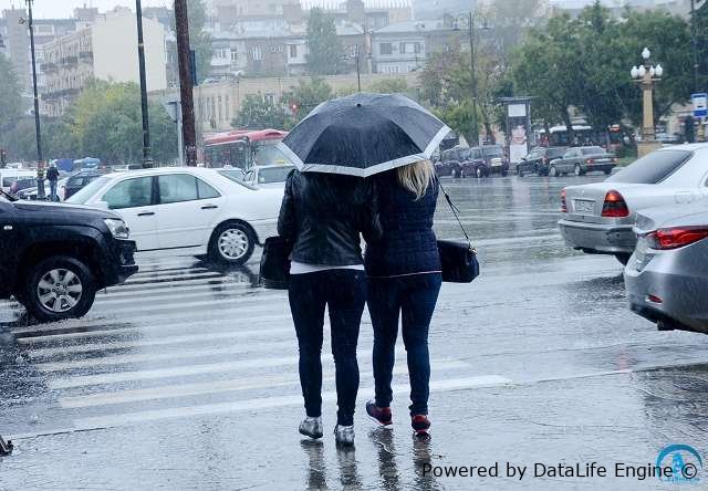Hava xəbərdarılığı: Bakıda və Abşeronda intensiv yağış yağacaq
