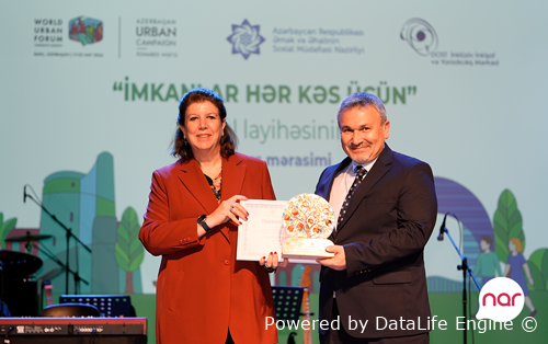 “Nar” “İmkanlar hər kəs üçün” layihəsinin bağlanış mərasimində iştirak etdi