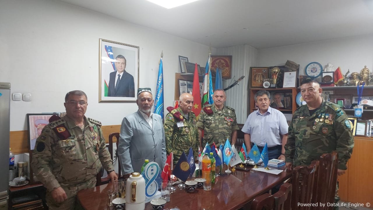 "TURAN" Türk Dövlətləri Müharibə Veteranları Birliyinin növbəti işgüzar görüşü Özbəkistan Respublikasının paytaxtı Daşkənd şəhərində keçirildi.