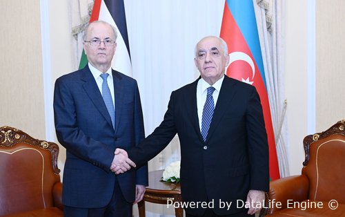 Əli Əsədov Fələstinin Baş naziri ilə görüşdü