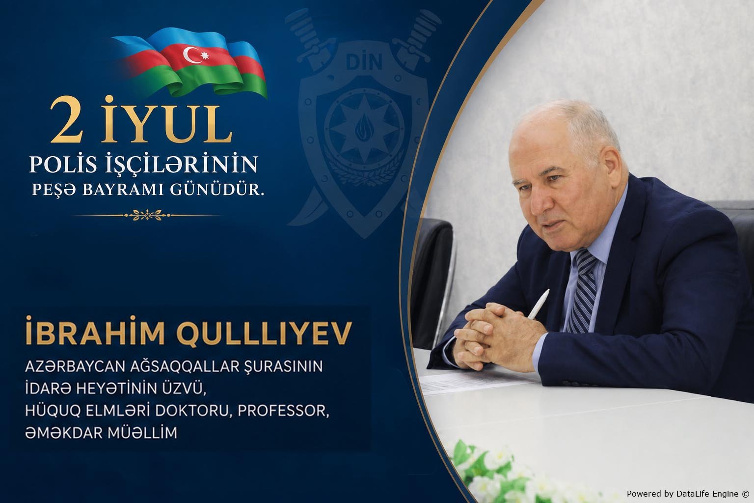Ədalətin keşiyində keçən şərəfli ömür – Azərbaycan Ağsaqqallar Şurasının İdarə Heyətinin üzvü, hüquq elmləri doktoru, professor, əməkdar müəllim İbrahim Quliyevə ehtiramla...