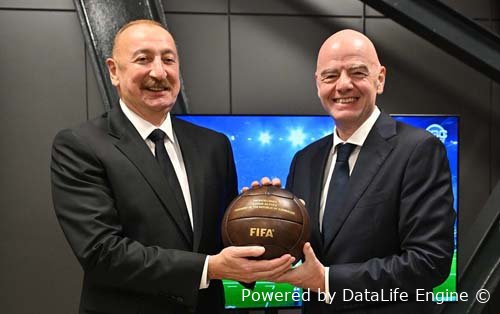 İnfantino İlham Əliyevə təşəkkür etdi