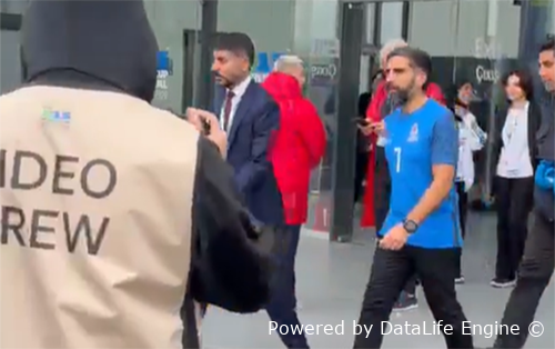Rövşən Nəcəf 7 nömrəli forma ilə millimizə dəstək olmağa gəldi