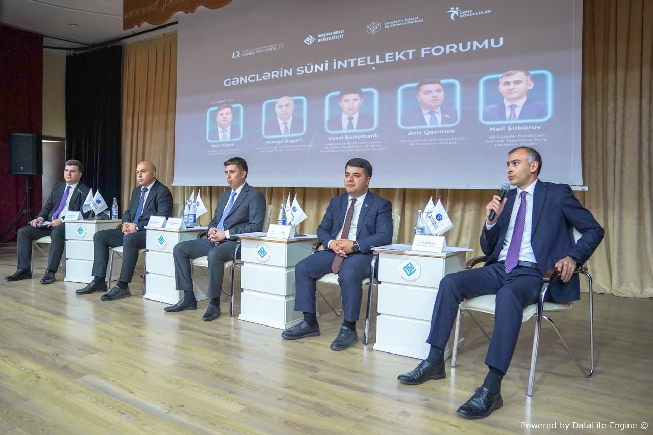 Naxçıvanda Gənclərin Süni İntellekt Forumu keçirilib